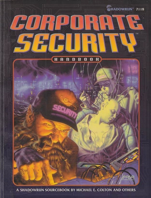 Shadowrun 2nd - Corporate Security Handbook (B-Grade) (Genbrug)